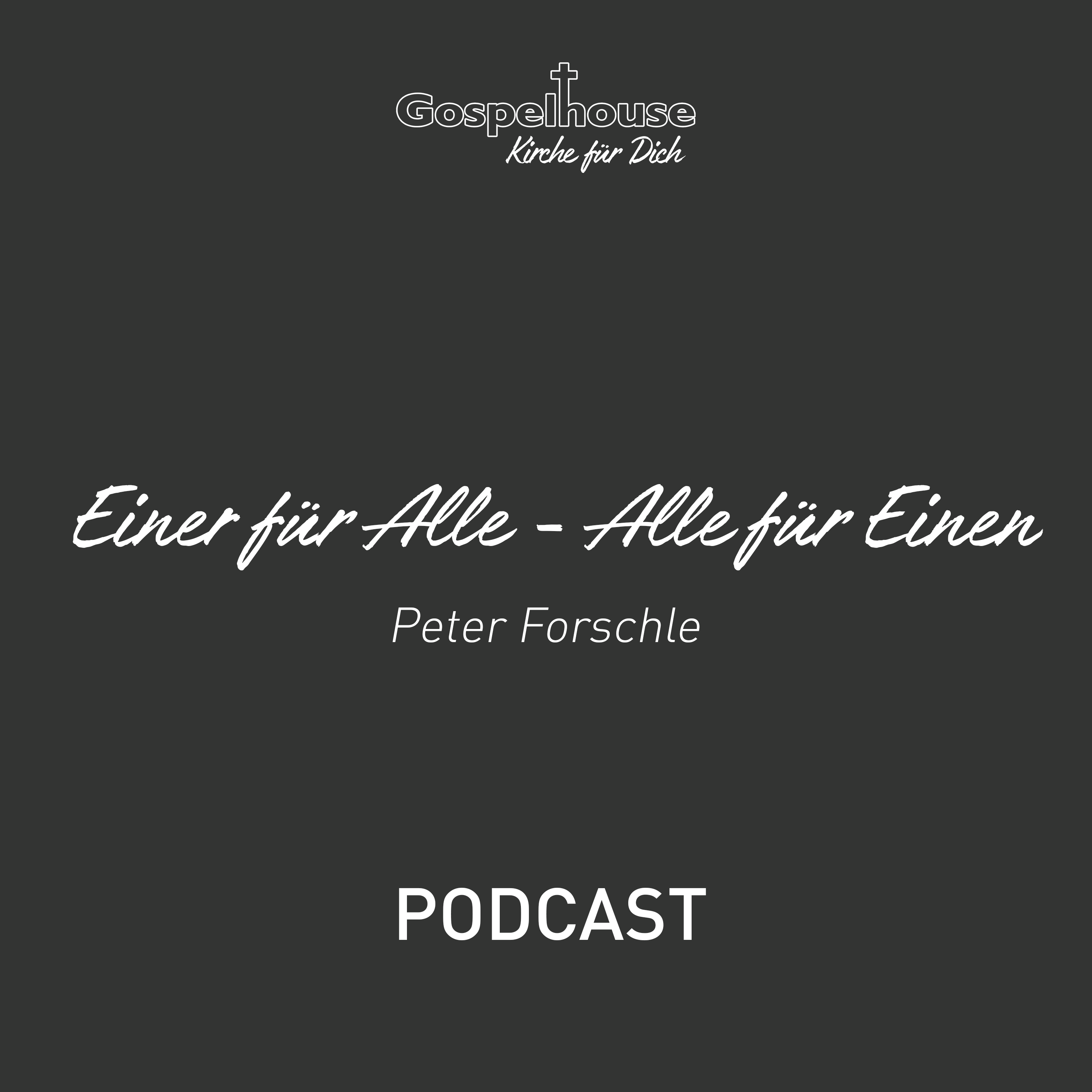 Peter Forschle - "Einer für Alle - Alle für Einen" / 25.04.2021 Peter Forschle - "Einer für Alle - Alle für Einen" / 25.04.2021